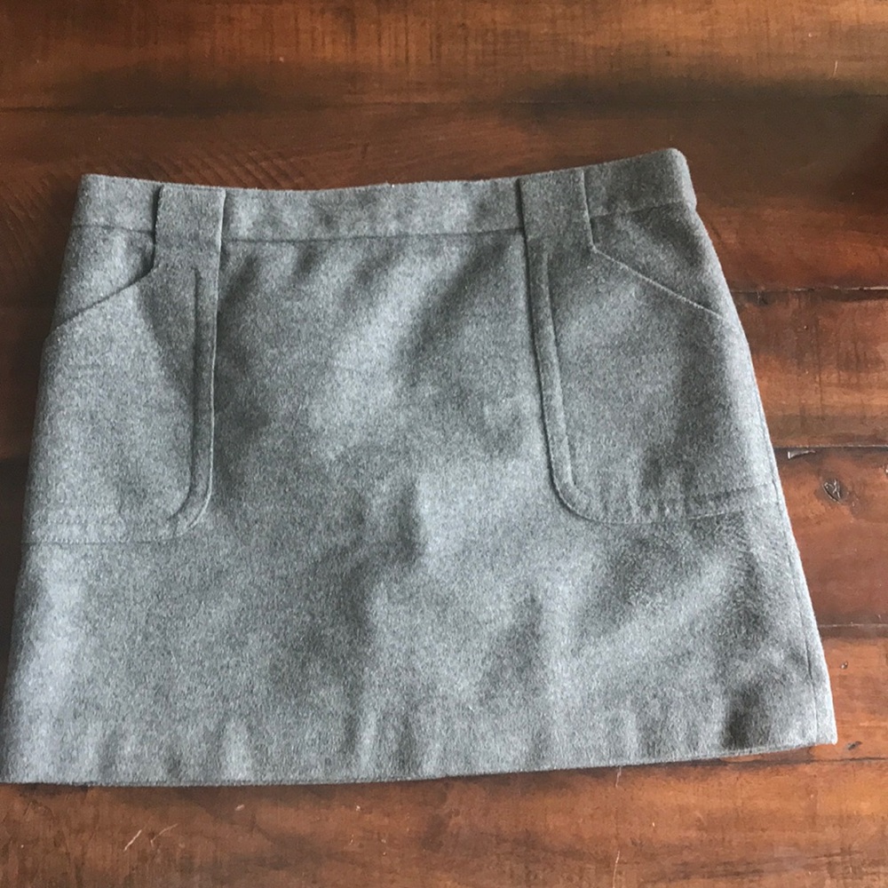 J Crew wool skirt